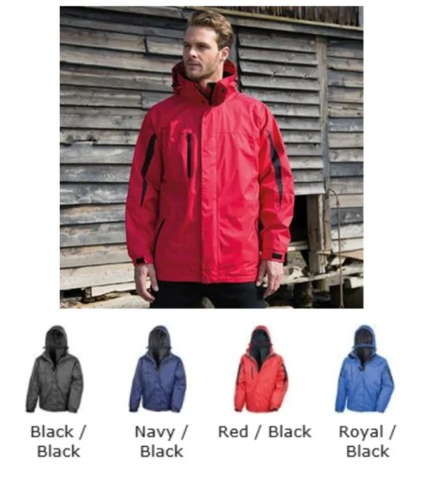 Result RS400M Men's 3 in 1 Softshell Journey Jacket
